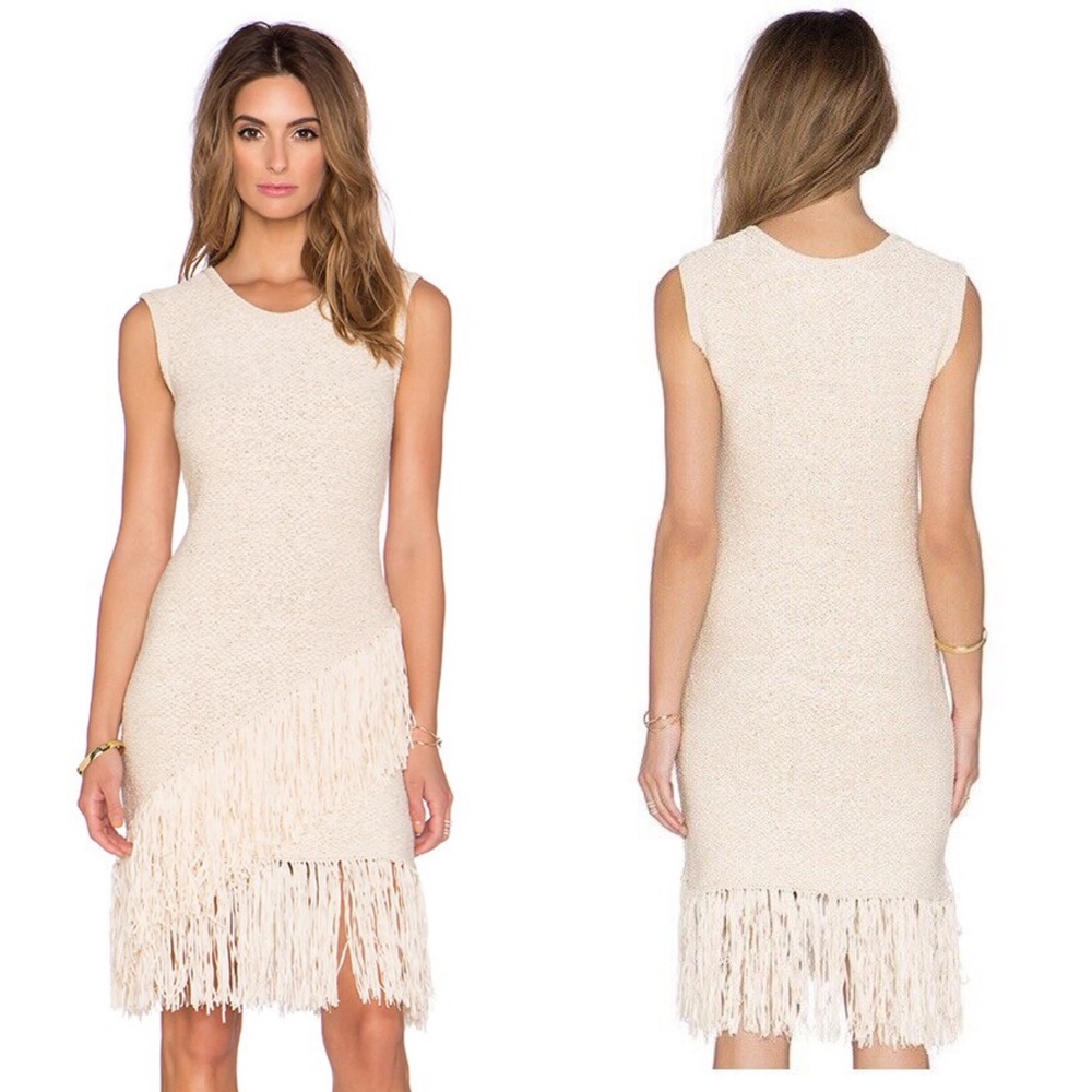 BCBG maxazaria raychull cotton dress in corozo S $150